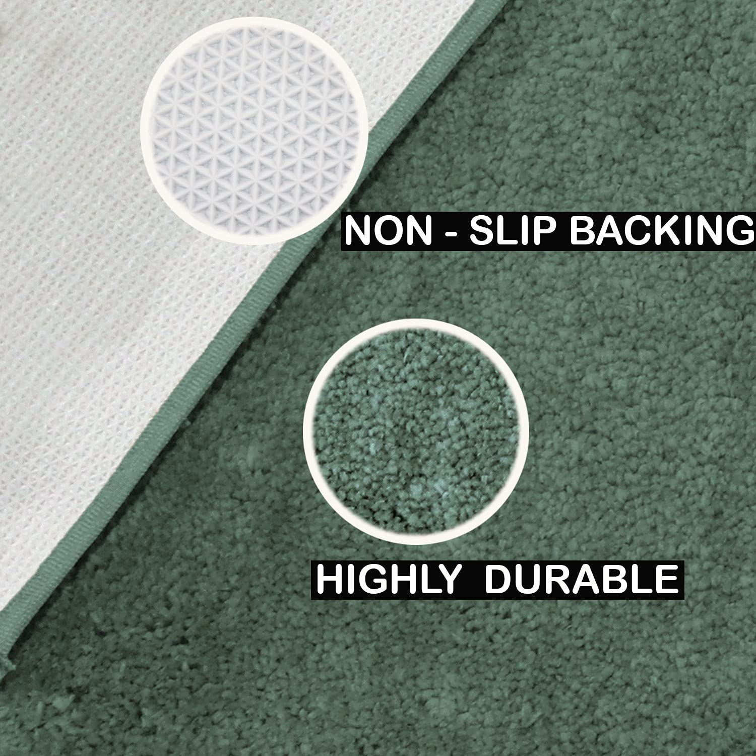 Newman Carpet 2500 GSM (4x6 Feet, Anti Seige)