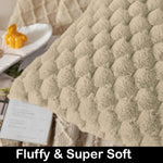 Cushion Cover Super Soft (16 x 16 Inch Beige)