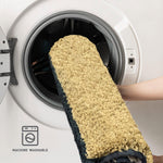 Striped Italia Bath Mat Super Sof(Anthra, 40x60 cm)