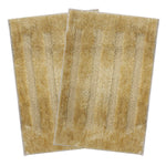 Bathmat 2500 GSM Microfiber Pack of 2 (Beige, 40cm x 60cm)