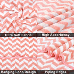 Microfibre Bath Towel for Kids Boys Girls ( 70x132cm , Pink )