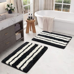 Florida Bath Mat 2200 GSM Pack of 2 (38x58 cm ,Anthra)