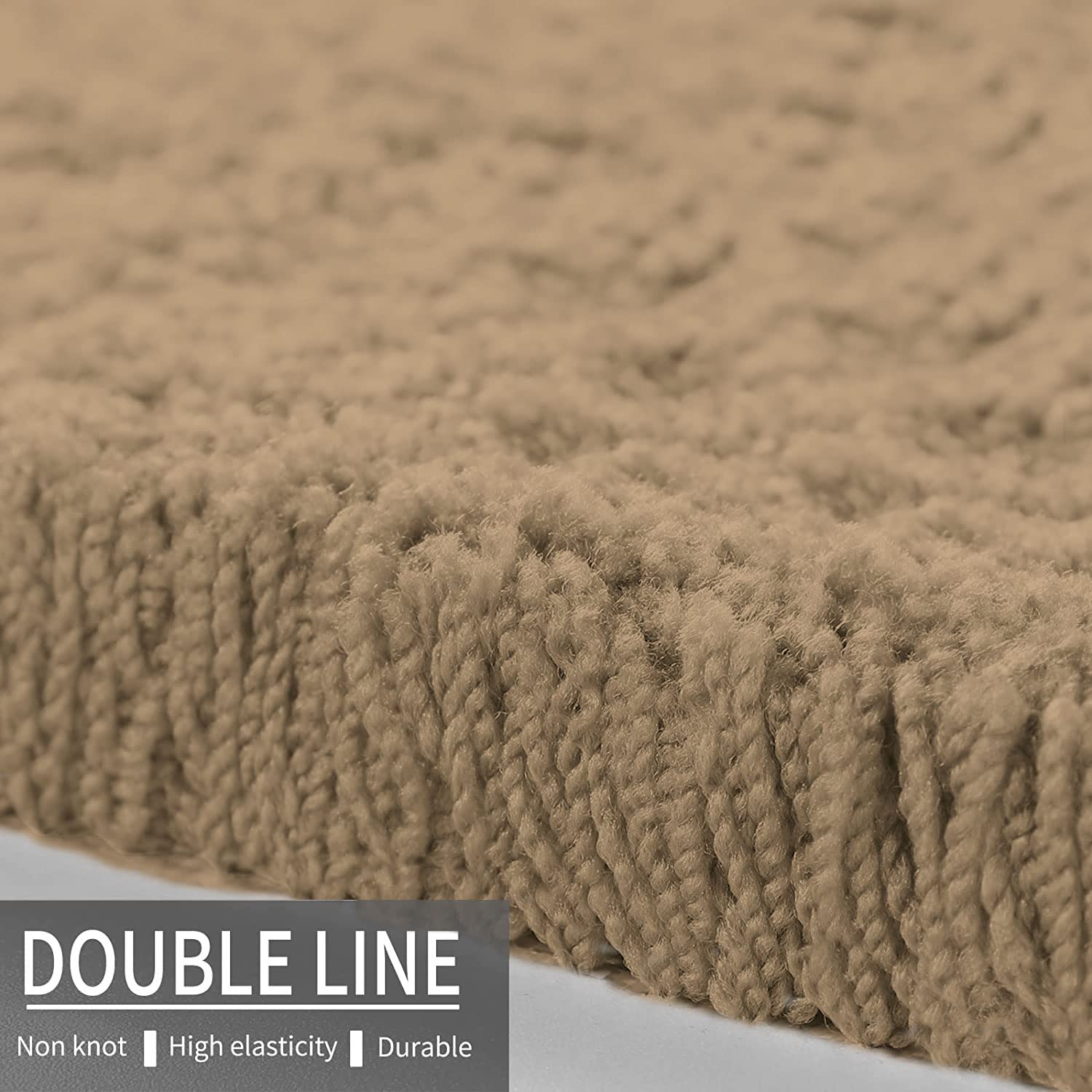 Sensuous Carpet for Bedroom (Anti Gold, 3x5 Feet)