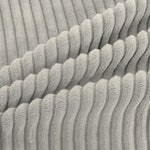 Corduroy Cushion Cover Super Soft (16x16 Inch, Taupe)