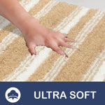 Capetown Bath Mat for Bathroom (Lt. Beige, 40x60 cm)