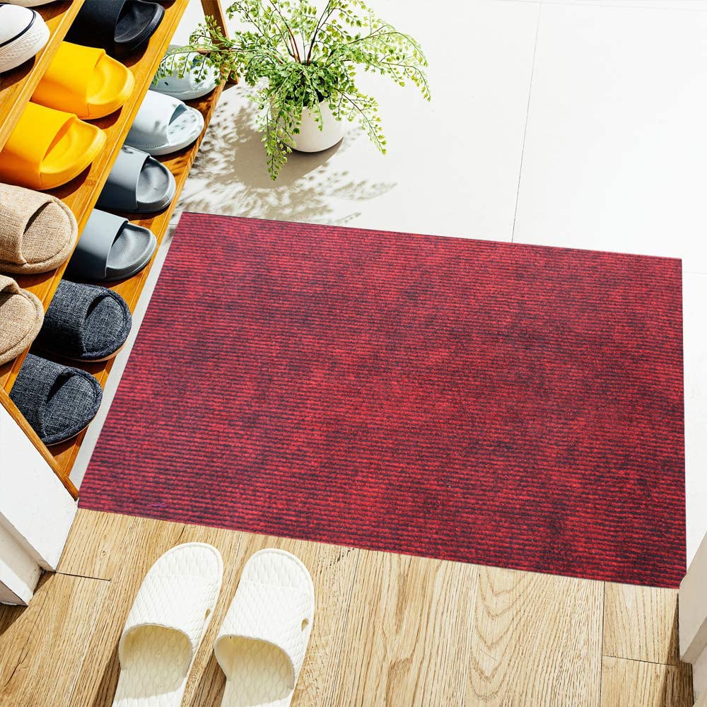 Arizona  Entrance Door Mat (Maroon ,40x60 cm)