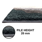 Macau Waves Bath Mat (40x60 cm,Green)