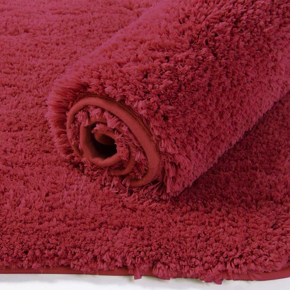 Newman Bath Mat 2500 GSM (60x90 cm, Maroon)