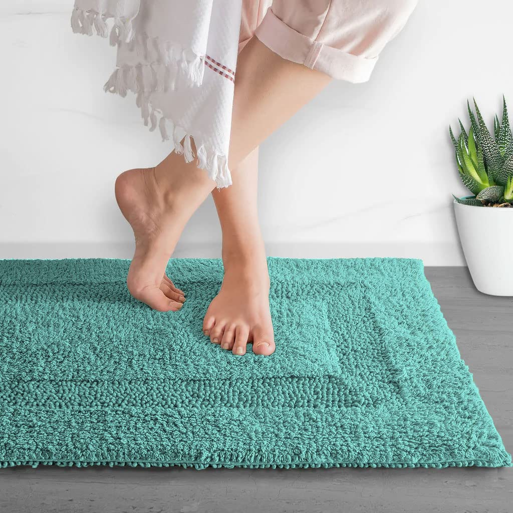 Paris Bath Mat Cotton Super Soft (Turquish, 40 Cm x 60 Cm)