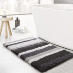 Microfiber Bath Mat Super Soft (40X60 Cm) Grey