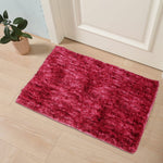 Norway Mats for Bathroom 1700 GSM Microfiber(38cm x 58cm, Red )