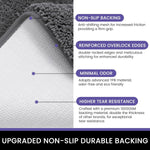 Newman Floor Runner 2500 GSM (2x5 Feet,Grey)