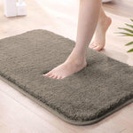 Vegas Microfiber Bath Mat (40x60 cm, Taupe) Pack of 1