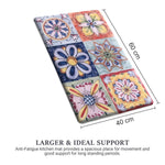 Cuba PVC Door Mats Anti Fatigue - mosaic (40x60 cm)
