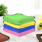 Cleaning Cloth Microfiber 600 GSM Multi-Color (40x40cm) Set of 4