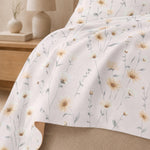 Double Bedsheet with 2 Pillow Covers 220 TC 100% Cotton Feel (King Size Pink 90x100 inch )