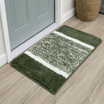 Columbia Bath Mat for Bathroom(Green, 38x58 cm)