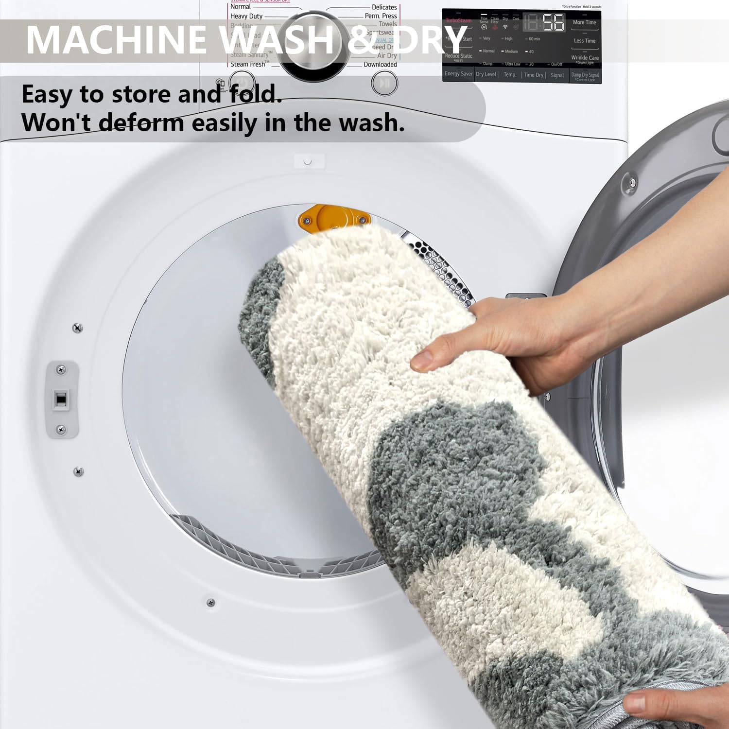 Canada Bath Mat Panda (40x60 cm, Grey)