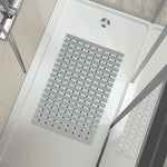 Shower Mat for Bathroom Anti Slip  (Grey, 17x24 Inch)
