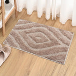 Scotland Diamond Bath Mat (38x58 cm, Beige)