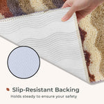 Birmingham Bathmat for Bathroom Pack of 2 (38x58 cm Cinnamon)