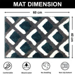 Macau Square Bath Mat (40x60 cm,Green)