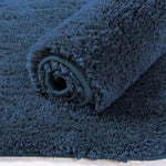 Newman Microfiber Bathmat 2500 GSM (Navy Blue, 60Cm x 90Cm)