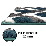 Macau Square Bath Mat (40x60 cm,Green)