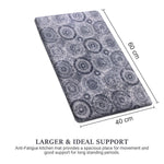 Cuba PVC Door Mats Anti Fatigue - Circle (40x60 cm)