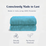 Bamboo Micro Bath Towel – 400 GSM ( 70x140 cm , Aqua)
