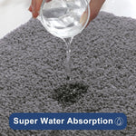 Newman Microfiber Bathmat 2500 GSM (Silver, 60Cm x 90Cm)