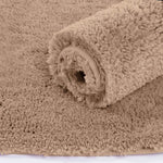 Vegas Microfiber Bath Mat (40x60 cm, Rust) Pack of 1
