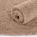 Vegas Microfiber Runner For Bedroom (2X5 Ft,Rust)