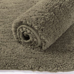 Newman Microfiber Shaggy Carpet for Living Room - 3x5 Ft, Taupe
