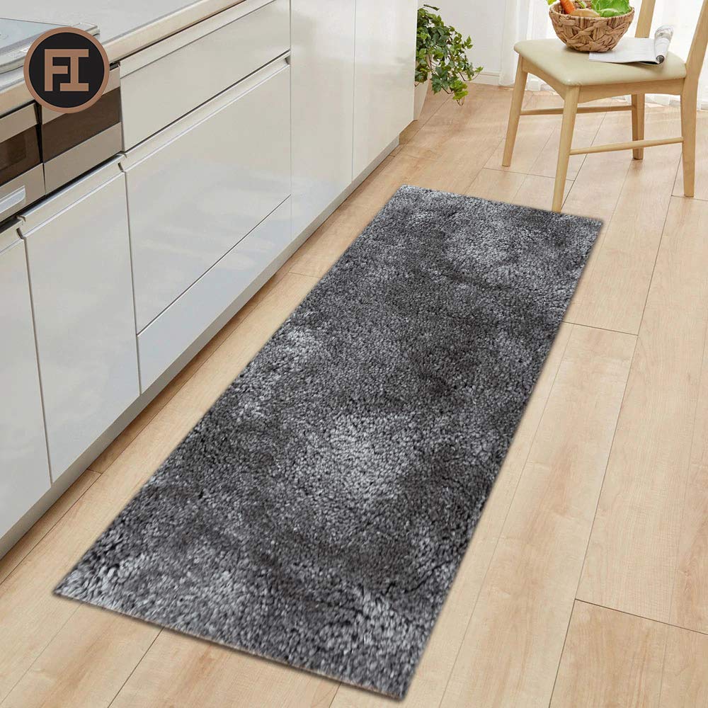 Newman Floor Runner 2500 GSM (2x5 Feet,Grey)