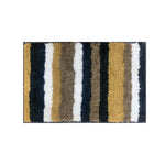 Italia Striped Bath Mat Super Soft (Anthra, 45x75 cm)