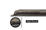 Rabbit Fur Soild Bath Mat (Cocoa, 45x75 cm)