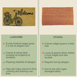 Coir Doormat for Home Entrance ( Bycycle ,71x45 cm)
