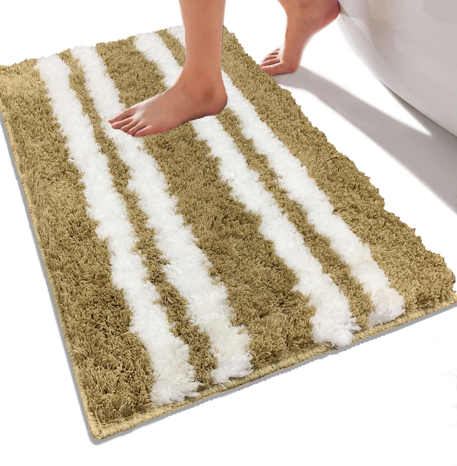 Florida Bath Mat 2000 GSM (38x58 cm, Gold)