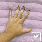 Luxurious Plush Cushion Cover (16 Inch x 16 Inch, Mavye)