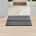 Cuba PVC Door Mats Anti Fatigue - Stripe Blue (40x60 cm)