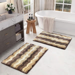 Birmingham Bathmat for Bathroom Pack of 2 (38x58 cm Amber)