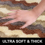 Birmingham Bathmat for Bathroom Pack of 2 (38x58 cm Cinnamon)
