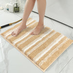 Capetown Bath Mat for Bathroom (Lt. Beige, 40x60 cm)