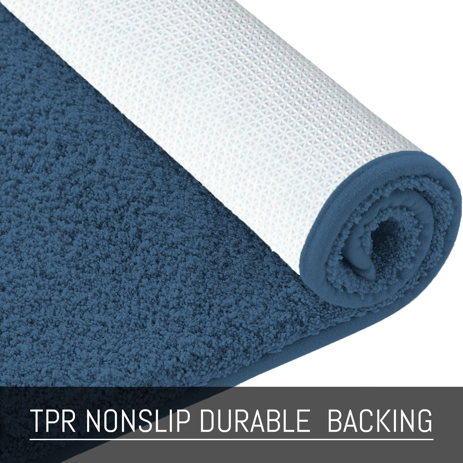 Sensuous Runner 2500 GSM Microfiber Anti Skid (Teal, 2ft x 5ft)