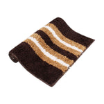 Bathmat 1600 GSM Microfiber Pack of 2 (38cm x 58cm, Chocolate)