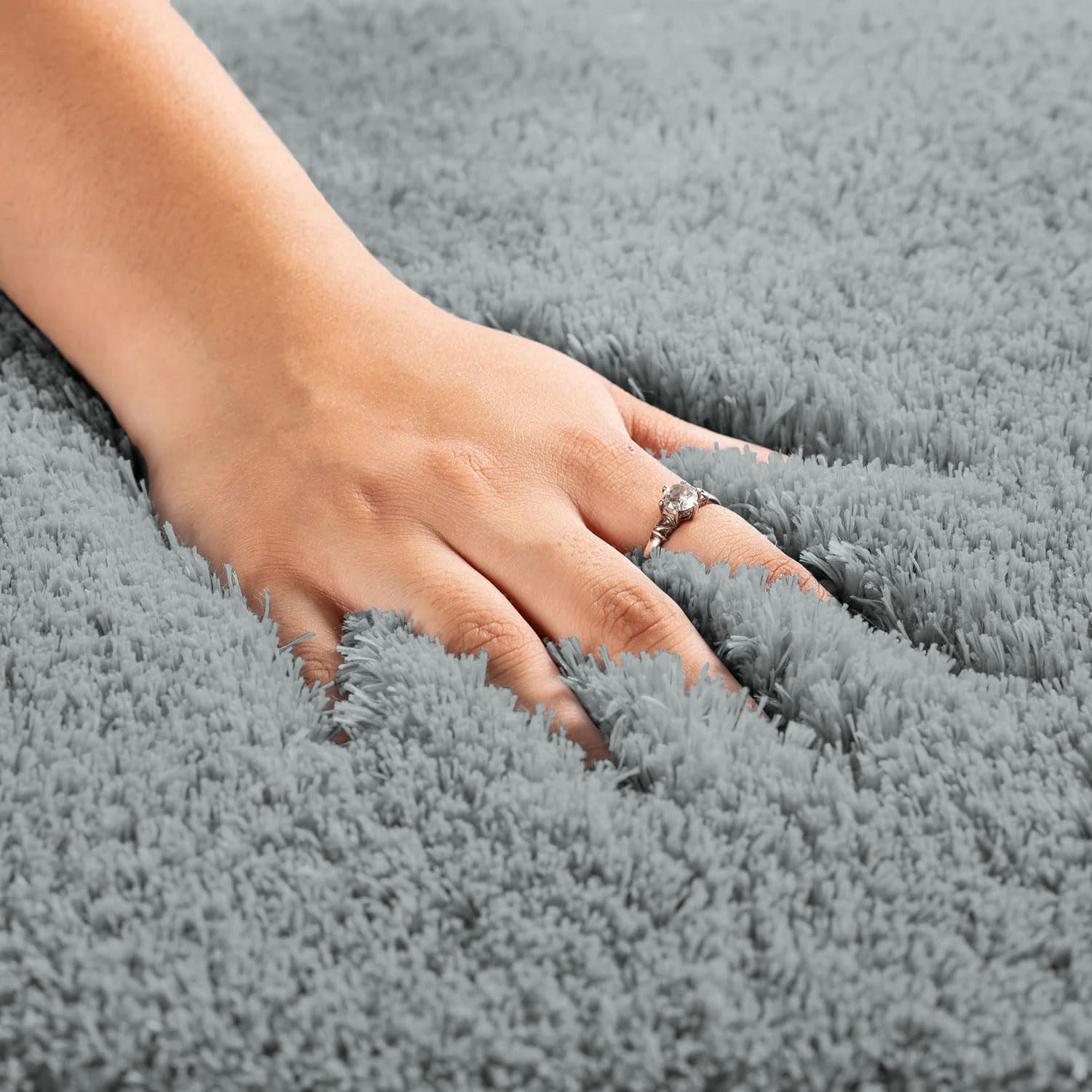 Vegas Microfiber Bath Mat (40x60 cm, Beige) Pack of 1