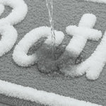 Canada Super Soft Bath Mat (40x60 cm, Silver)