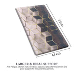 Cuba Door Mats Anti Fatigue - Golden (45x75 cm)