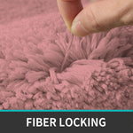 Vegas Microfiber Runner For Bedroom (2X5 Ft, Fuscia)